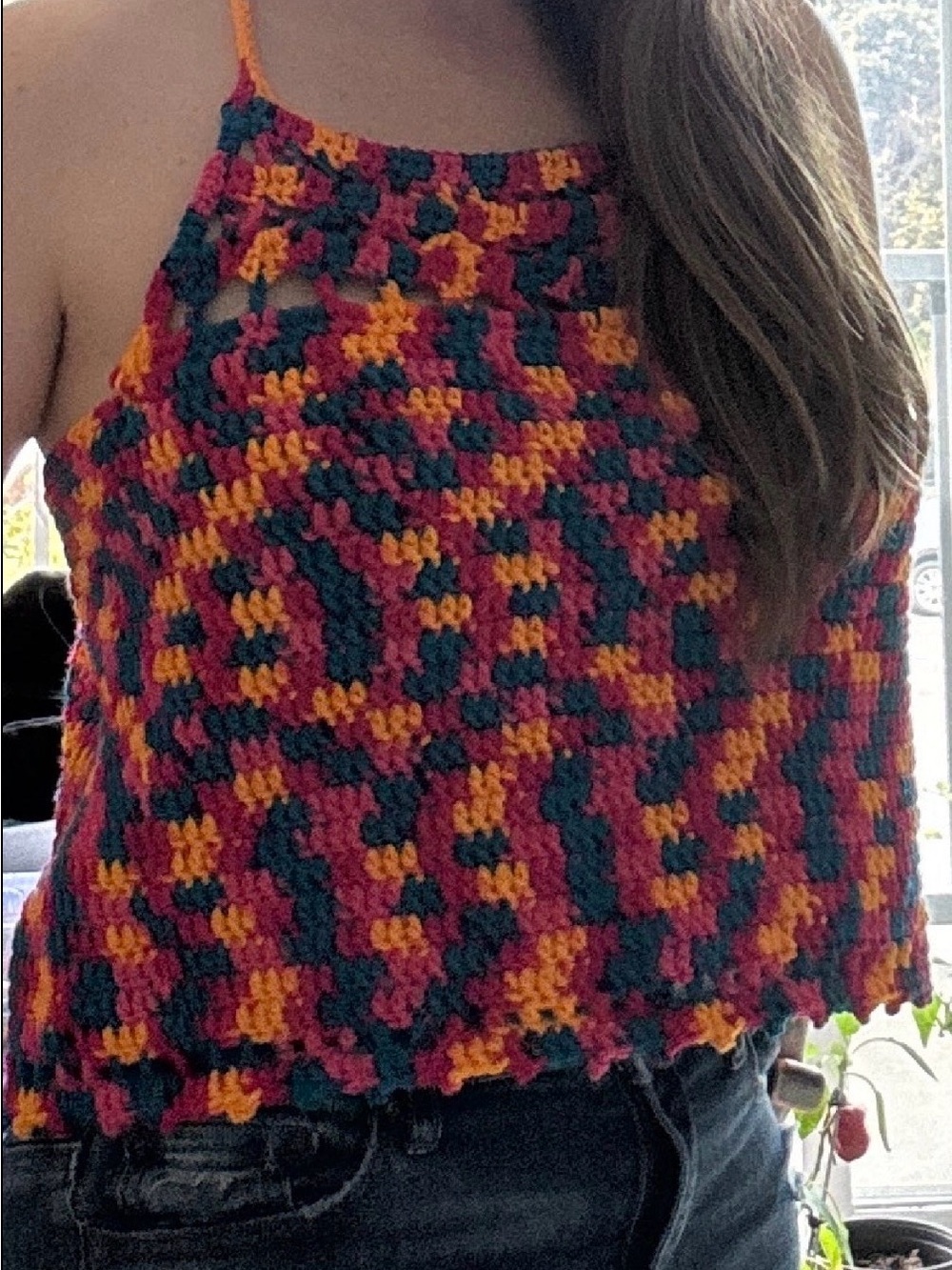 Handmade Crochet Racerback Top